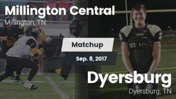 Matchup: Millington Central vs. Dyersburg  2017