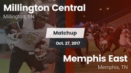Matchup: Millington Central vs. Memphis East  2017