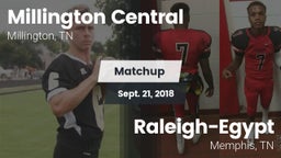 Matchup: Millington Central vs. Raleigh-Egypt  2018