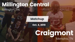 Matchup: Millington Central vs. Craigmont  2019