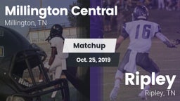 Matchup: Millington Central vs. Ripley  2019