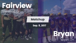 Matchup: Fairview vs. Bryan  2017