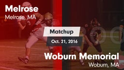 Matchup: Melrose vs. Woburn Memorial  2016
