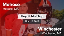 Matchup: Melrose vs. Winchester  2016