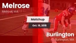 Matchup: Melrose vs. Burlington  2018