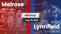 Matchup: Melrose vs. Lynnfield  2019