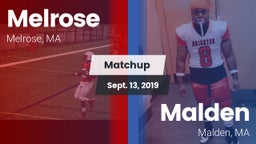 Matchup: Melrose vs. Malden  2019