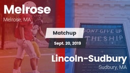 Matchup: Melrose vs. Lincoln-Sudbury  2019