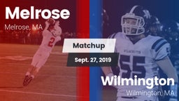 Matchup: Melrose vs. Wilmington  2019
