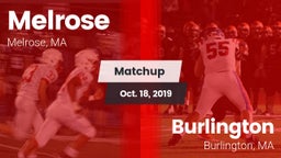 Matchup: Melrose vs. Burlington  2019