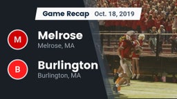 Recap: Melrose  vs. Burlington  2019