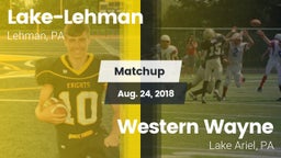 Matchup: Lake-Lehman vs. Western Wayne  2018