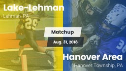 Matchup: Lake-Lehman vs. Hanover Area  2018