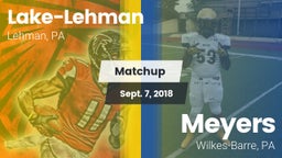 Matchup: Lake-Lehman vs. Meyers  2018