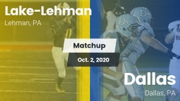 Matchup: Lake-Lehman vs. Dallas  2020