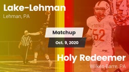 Matchup: Lake-Lehman vs. Holy Redeemer  2020