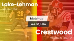 Matchup: Lake-Lehman vs. Crestwood  2020
