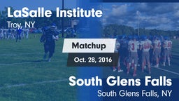 Matchup: LaSalle Institute vs. South Glens Falls  2016