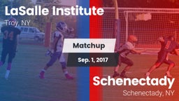 Matchup: LaSalle Institute vs. Schenectady  2017