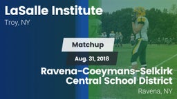 Matchup: LaSalle Institute vs. Ravena-Coeymans-Selkirk Central School District 2018
