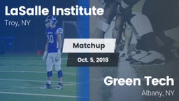 Matchup: LaSalle Institute vs. Green Tech  2018