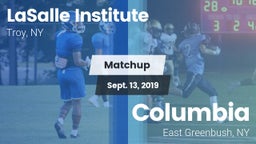 Matchup: LaSalle Institute vs. Columbia  2019