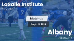 Matchup: LaSalle Institute vs. Albany  2019