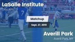 Matchup: LaSalle Institute vs. Averill Park  2019