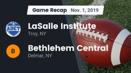 Recap: LaSalle Institute  vs. Bethlehem Central  2019