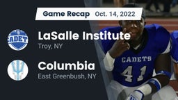 Recap: LaSalle Institute  vs. Columbia  2022