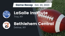 Recap: LaSalle Institute  vs. Bethlehem Central  2023
