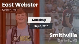 Matchup: East Webster vs. Smithville  2017