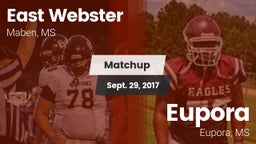 Matchup: East Webster vs. Eupora  2017