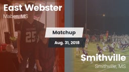 Matchup: East Webster vs. Smithville  2018