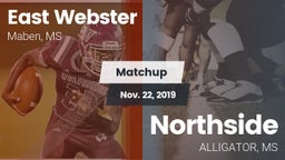 Matchup: East Webster vs. Northside  2019