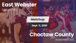Matchup: East Webster vs. Choctaw County  2020