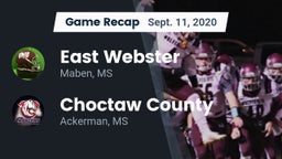 Recap: East Webster  vs. Choctaw County  2020
