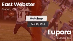 Matchup: East Webster vs. Eupora  2020