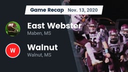 Recap: East Webster  vs. Walnut  2020