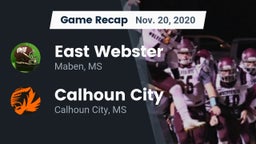 Recap: East Webster  vs. Calhoun City  2020