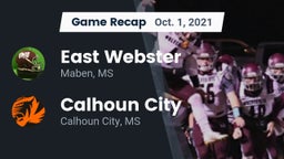 Recap: East Webster  vs. Calhoun City  2021