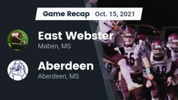 Recap: East Webster  vs. Aberdeen  2021
