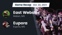 Recap: East Webster  vs. Eupora  2021
