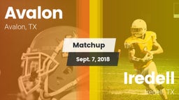 Matchup: Avalon vs. Iredell  2018