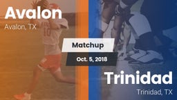 Matchup: Avalon vs. Trinidad  2018