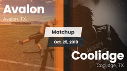 Matchup: Avalon vs. Coolidge  2019