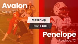 Matchup: Avalon vs. Penelope  2019