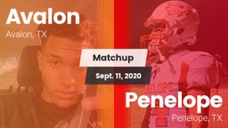 Matchup: Avalon vs. Penelope  2020