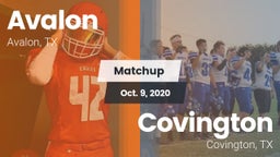 Matchup: Avalon vs. Covington  2020