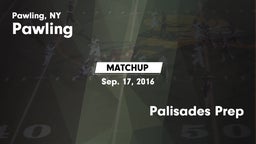 Matchup: Pawling vs. Palisades Prep 2016